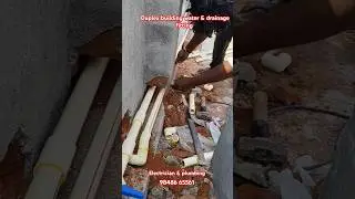 plumbing sanitary work finish#trending #pipelining #plumbingtime #bathroom