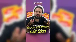 🤔 CAT 2023 Mock Strategy by Gautam Bawa | CAT Mock Strategy | BYJU'S CAT