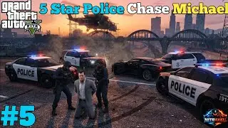 Police ne Socha Game Over&hellip; Lekin Michael Gayab! | GTA 5 GAMEPLAY #5