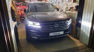 Шикарный SQ звук в Новый Туарег 3 ( Touareg CR7)!!! Система в штатные места.