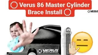 Verus master cylinder brace install 86 BRZ GR86