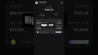 #crypto #cryptocurrency #power #profit #loss #beginners #stockmarket #shortvideo