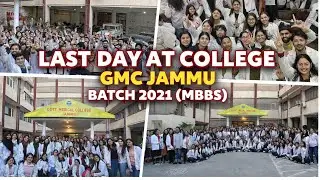 Last Day Of College Gmc Jammu(Batch-2021)//08-02-2026#Doctors#MBBS#Medicalcollege#Surgeons..