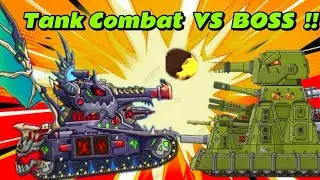Monster Tank Fight - All BOSS Fight - New BOSS - Tank combat war battle