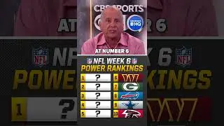 NFL Week 6 Power Rankings #shorts #nfl
