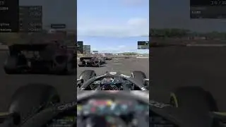 F1 LEAGUE HIGHLIGHTS: Risky overtake on the inside of t1 at Portugal #Shorts