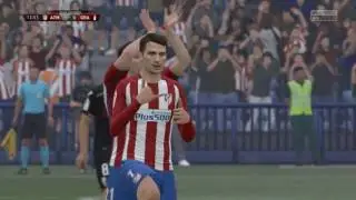 ATLETICO MADRID VS GRANADA CF LALIGA GOALS & HIGHLIGHTS   15 10 16   FIFA 17