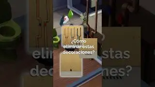 Los Sims 4 | Eliminando estas decoraciones molestas de apartamentos #thesims4 #mods #sims4apartment