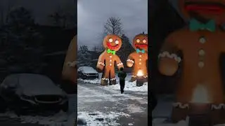 He can catch you, he's the Gingerbread Man! 🍪 #shorts #horror #christmas