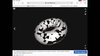 On Wikipedia, you can view 3D models.