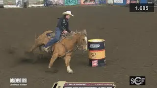 Taylor Manning   and  LITTLE SEXCEE COWBOY at 2024 Sand Cup - Moses WLke WA