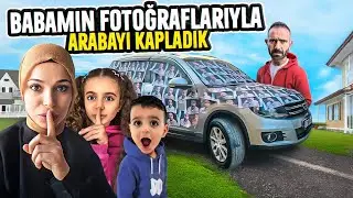 POYRAZ ELİF BABASINA DEV KIŞKIRTMA YAPTI!!ARABAYI BABASININ FOTOĞRAFLARIYLA KAPLADI!!