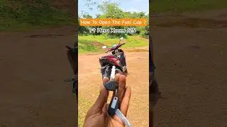 How To Open the Fuel Cap ? Ft Hero Xoom 125 #trendingshorts #shortsfeed