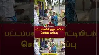 பட்டப்பகலில் மூதாட்டியிடம் செயின் பறிப்பு #shorts #Tirupathur