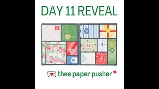 thee paper pusher 2025 Advent Calendar reveal - Day 11