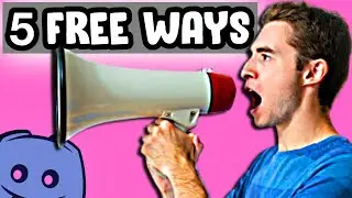 How to Promote Your YouTube Video WITHOUT Money (5 FREE WAYS) + Discord Servers
