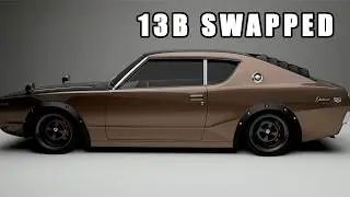 Datsun 240k GT 13B Swapped