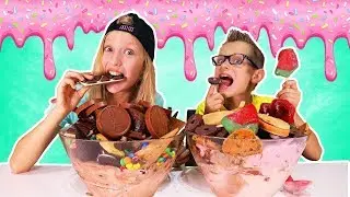 Worlds Largest Ice Cream Sundae Challenge!!! Past 2
