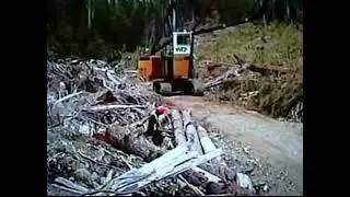 Super Snorkel  -Right of Way Roadside  logging