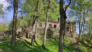 Развалины замка Лиелварде / Lielvardes pilsdrupas