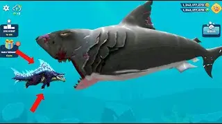 Hungry Shark Evolution - Bigger Enemy Megalodon vs Sharkjira Mod - All 26 Sharks Unlocked Gameplay