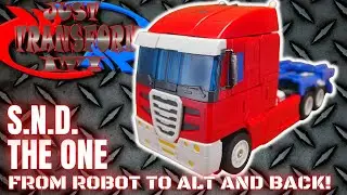 JUST TRANSFORM IT!: S.N.D. The One (IDW Optimus Prime)