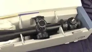 Unpacking a MEOPTA ZD 6-24x56RD Longe Range  Riflescope