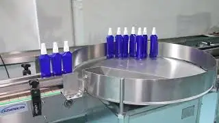 bottle collecting turntable