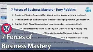 REAL ESTATE B-SCHOOL HIGHLIGHT: 7 Forces of Business Mastery and Transitioning Out of Production