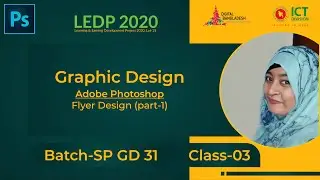 Flyer Design | Class 03 | Batch SP GD 31| LEDP 2020 | Graphic Design Class