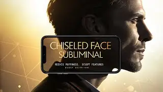 Chiseled Face Subliminal | Reduce Puffiness, Sculpt Features, Boost Definition