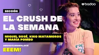 El Crush de la semana de @Livingpostureo: Miguel Bos&eacute;, Kiko Matamoros y Mar&iacute;a Pombo