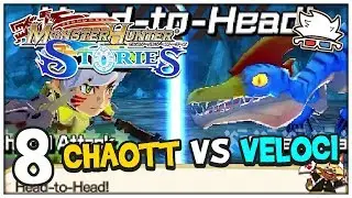 CHAOTT VS VELOCI! | Monster Hunter Stories #08 - ChaoticShadow24