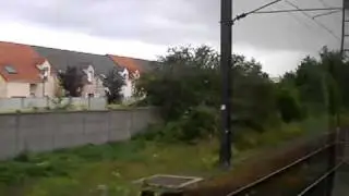 Train corail arrivée gare de Creil