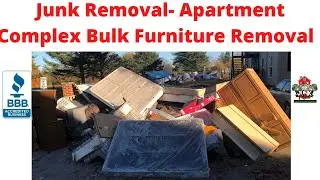 Junk Removal - Apartment Complex Bulk Removal