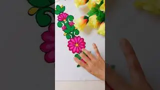 ohp sheet rangoli designs /border Ready Rangoli /Ready rangoli art making #shorts #viral  #trending