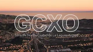 FULL APPROACH WITH NAUGHTY WIND INTO TENERIFE NORTH | GCXO | ZIBO | X PLANE