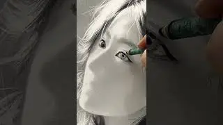 Drawing My Girl #art #drawing #drawingpencil #charcoaldrawing #girldrawing
