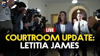 🔴 𝗟𝗶𝘃𝗲: New York Attorney General Letitia James Appears in Court | Geo News English