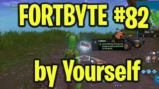 Fortnite FORTBYTE #82 Location - ACCESSIBLE BY SOLVING THE PRESSURE PLATE PUZZLE NW OF THE BLOCK