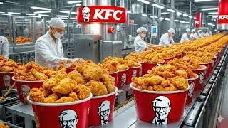 Inside the KFC Factory: How Millions of Fried Chicken Pieces Are Made