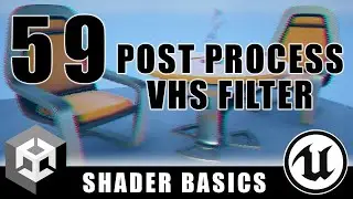 Post Process VHS Filter - Shader Graph Basics - Episode 59