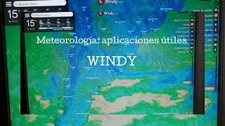 Meteorología: aplicaciones útiles. Windy.