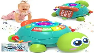 Baby Toys 6 to 12 MonthsMusical Turtle Crawling Girl Toys for 12 18