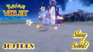 ✨Pok&eacute;mon Violet: SHINY SOBBLE VIA THE MASUDA METHOD! (469 EGGS)✨