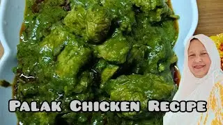 Palak Chicken Recipe || Juicy palak Chicken Recipe in hindi || 