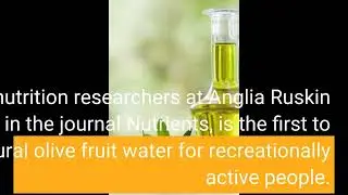 Olive oil by-product could aid exercise