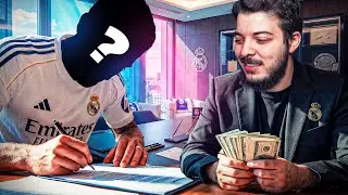 قنعته يسحب على ناديه عشان ينضم ريال مدريد 🔥...(مهنة مدرب #2)
