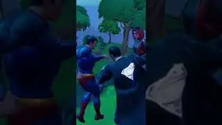 Supermans perfect timing in SEASON 8 EVENT #shorts