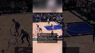 Steph Curry and James Wiseman have an interesting exchange during a play in last night&rsquo;s loss👀